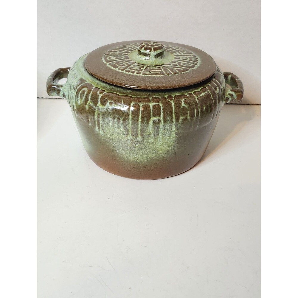 Frankoma 7w Lidded Casserole 2qt Pot Discontinued 6" Tall